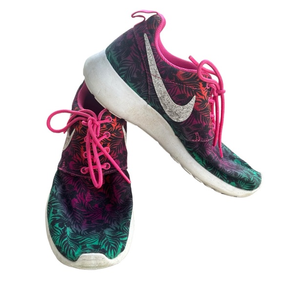 NIKE ROSHE RUN FLORAL PRINT MULTI-COLOR WOMENS 6 - Picture 6 of 11